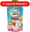ФРУТОНЯНЯ Пюре йогур ябл/груш/бан с6мес90г д/п(Прогресс):12