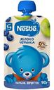 Пюре фруктовое Nestle яблоко и черника, 90 г