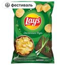 Чипсы LAYS Молодой зеленый лук, 140г