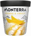 Мороженое пломбир Monterra Mango & Cream, 281 г
