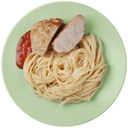 Биточек куриный Пятёрочка Кафе со спагетти в томатном соусе, 250г