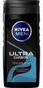 Гель для душа Ultra Carbon Nivea Men Бодрящая свежесть, 250 мл