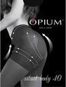 Колготки женские Opium Siluet Body цвет: nero/чёрный, 40 den, 4 р-р