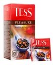 Чай чёрный "Pleasure", TESS, с ароматом тропических фруктов, 25 пакетиков, 37,5 г