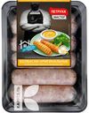 Колбаски ПЕТРУХА Оригинальные из мяса Цыпленка бройлера, охлажденные 600г