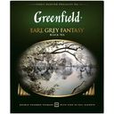 Чай Greenfield Earl Grey Fantasy чёрный в пакетиках, 100х2г