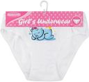 Трусы для девочки Donland Соня цвет: белый/голубой размер: в ассортименте 110-140