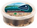 Сельдь тихоокеанская слабосоленая Русское море Бочковая кусок тушки пряного посола 400 г