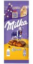 Шоколад молочный Milka с карамельной начинкой, 90г