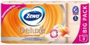 Туалетная бумага Zewa Deluxe Персик 3 слоя 8 рулонов