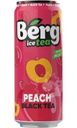Напиток Berg Ice tea Черный чай со вкусом персика 450мл