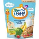 Каша ФрутоНяня Мультизлаковая молочная Яблоко Банан Земляника 6мес+ 200г
