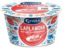 Йогурт сливочный Viola Laplandia клубника и бисквит 7.1%, 180г