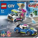 Конструктор Погоня полиции за грузовиком с мороженым LEGO City Police 60314 5+, 317 элементов