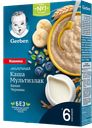 Каша молочная GERBER сухая, банан-черника c 6 мес, 180г