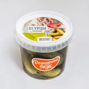 Огурцы Домашний вкус 9-14 см соленые 1 кг