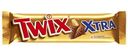 Печенье покрытое молочным шоколадом Twix Xtra с карамелью, 82г