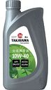 Масло моторное полусинтетическое TAKAYAMA SAE 10W-40 API SN/СF, 1л