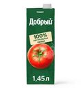 Нектар Добрый томатный с сахаром и солью 1.45л