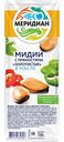Мидии Меридиан Золотистые в масле с пряностями, 150 г