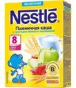 Каша молочная Nestle пшеничная с кусочками яблока и земляникой с 8 мес 220 гр