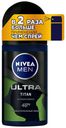 Антиперспирант роликовый для тела Nivea Men Ultra Титан мужской 50 мл