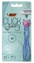 Бритвенный станок с двумя сменными кассетами Bic Click Soleil 3 Sensitive с тройным лезвием