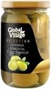 Оливки зеленые Global Village Selection с косточкой 300г