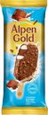 Мороженое сливочное Alpen Gold с шоколадом и хрустящим рисом эскимо, 58г