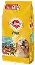 Корм PEDIGREE®, для взрослых собак, говядина, 13кг