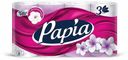Туалетная бумага Papia Bali Flower 3 слоя 8 рулонов