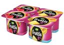 Йогурт Fruttis Малина Ананас-дыня 8% 4шт*115г