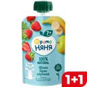 Десерт ФРУТОНЯНЯ, Яблоко, банан, клубника, 90г