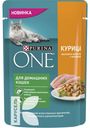 Корм PURINA ONE для кошек курица и морковь75г