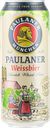 Пиво светлое Вейс 5,5% н/ф Пауланер хефе вайсбир Пауланер Брауридж ж/б, 0,5 л