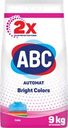 Стиральный порошок для цветного белья ABC, 9кг