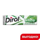 Жевательная резинка Dirol White, мята, 13,6 г