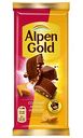 Шоколад молочный Alpen Gold с соленым арахисом и крекером, 80 г