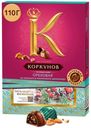 Шоколадные конфеты Коркунов Ореховая коллекция 110 г