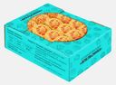 Печенье бисквитное со вкусом апельсина в белой глазури Ванюшкины сладости 300г