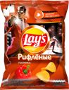 Чипсы картофельные LAY'S Рифленые Паприка, 225г
