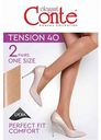Гольфы женские Conte Tension Soft цвет: natural/натуральный, 40 den