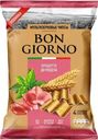 Рифленые чипсы Bon Giorno со вкусом Прошутто, 90 г