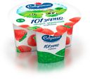 Творог «101 Зерно» 101 зерно сливки Клубника 5% , 130г 