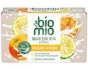 Мыло BioMio Кремовое с эфирными маслами апельсина и бергамота для тела твердое 140г