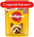 PEDIGREE Корм д/соб мал пор паштет говядина 80г(Марс):28