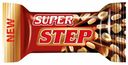 Батончик Славянка Super Step шоколадный с нугой карамелью и арахисом 65 г