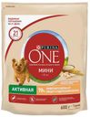 Корм для собак мелких пород Purina ONE Моя Собака курица с рисом, 600 г