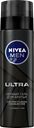 Гель для бритья NIVEA Men Ultra Черный с активным углем, 200мл