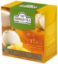 Чай зеленый Ahmad Tea Citrus Sorbet Цитрусовый сорбет с ароматом цитрусовых и мяты в пирамидках 1,8 г х 20 шт
